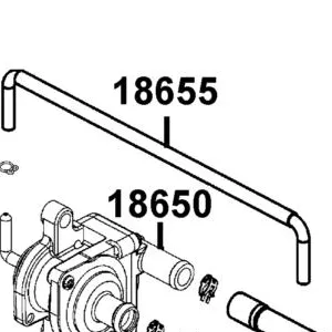 18655-LKL5-E30 TUBE AIR/C-AICV — diagram cutout