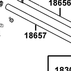 18657-LKL5-C00 TUBE ASSY AICV-INLET PIPE — diagram cutout