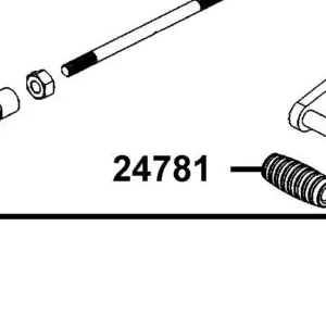 24781-4K49-C00 RUBBER CHANGE PEDAL — diagram cutout
