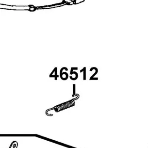 46512-LKL5-E30 SPG BRK PEDAL — diagram cutout