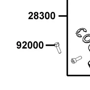 92000-06025-07 BOLT HEX 6*25 (K) — diagram cutout