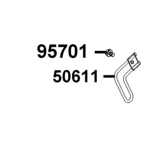 50611-LFC8-B40 ENG GUARD POLE — diagram cutout