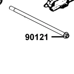 90121-LKL5-E30 BOLT RR FORK PIVOT — diagram cutout