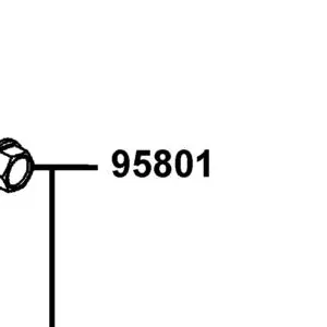 95801-10045-07 BOLT FLANGE 10*45 (G) — diagram cutout