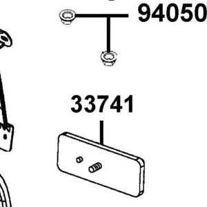 33741-LFD6-E80 RELEX REFLECTOR — diagram cutout