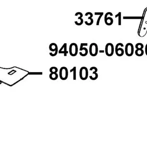 80103-LKL5-E30 PLATE A SPLASH BOARD — diagram cutout