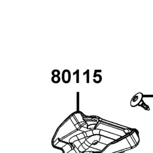 80115-LKL5-E30-N1R COVER REAR FENDER — diagram cutout