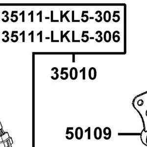 35010-ACA5-M30 KEY SET — diagram cutout
