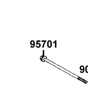 95701-06110-07G BOLT FLANGE6*110 — diagram cutout
