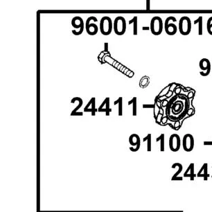 24411-3D24-C00 CAM GEAR SHIFT — diagram cutout