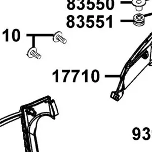 17710-LKL5-E30-85P "COVER,R TANK SIDE" — diagram cutout