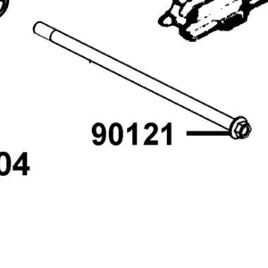 90121-LKL5-E31 BOLT RR FORK PIVOT — diagram cutout