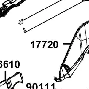 17720-LKL5-E30-21P "COVER,L TANK SIDE" — diagram cutout