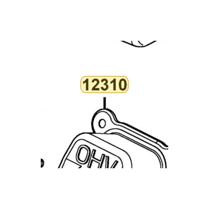 12310-LBC1-M30 COVER COMP. HEAD — diagram cutout