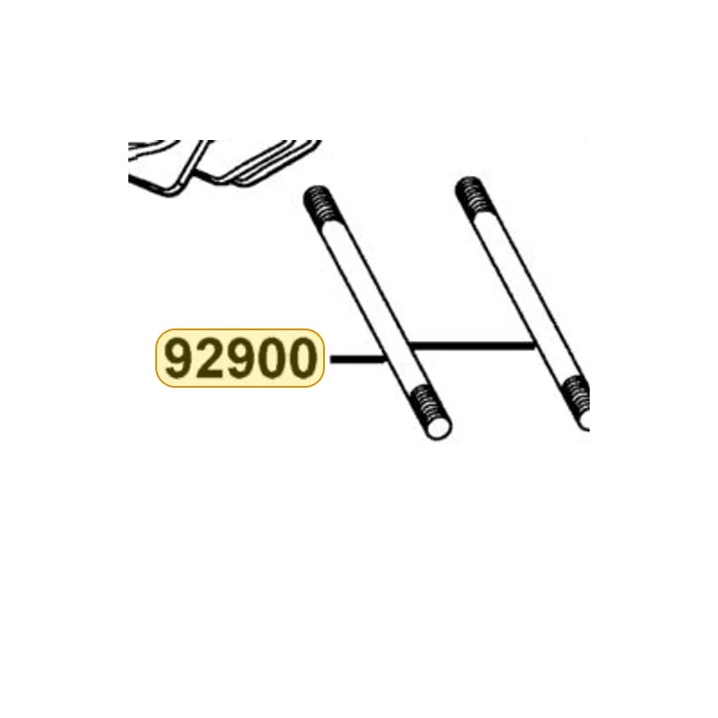 92900-06075-0B BOLT STUD, 6X75 — diagram cutout
