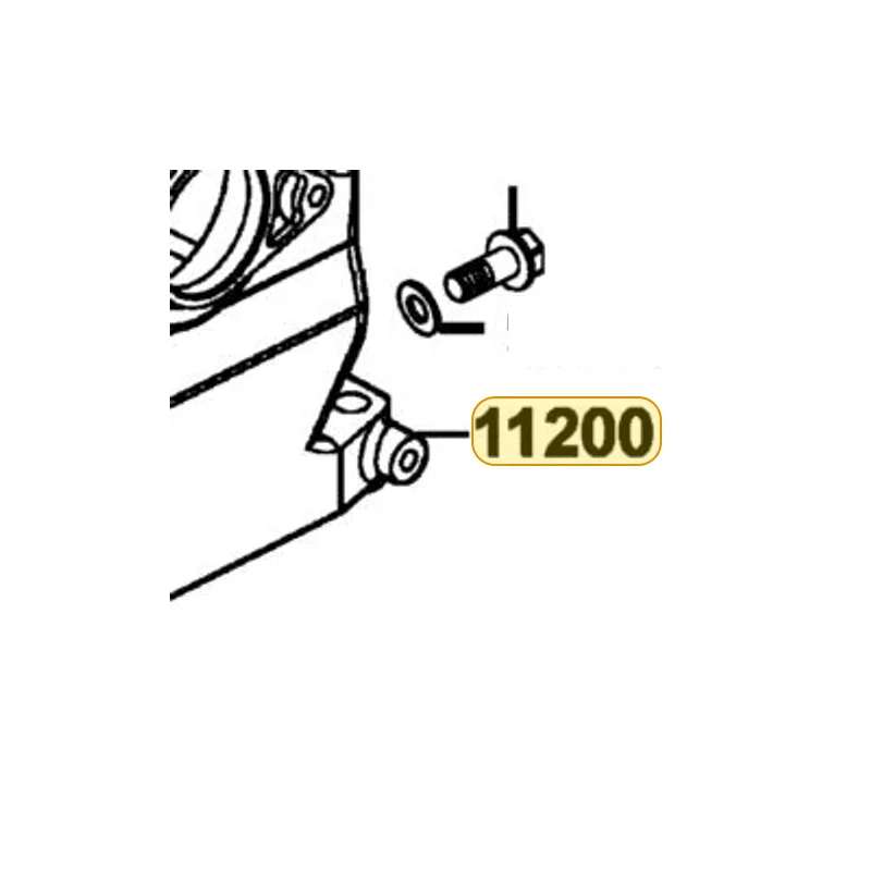 11200-LBC1-M30 CRANK CASE COMP LEFT **(12) C.2009.04.09 — diagram cutout