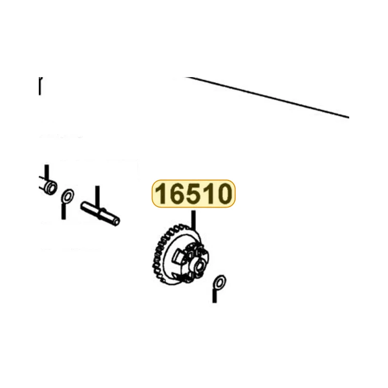 16510-LLH7-M30 GOVERNOR ASSY — diagram cutout