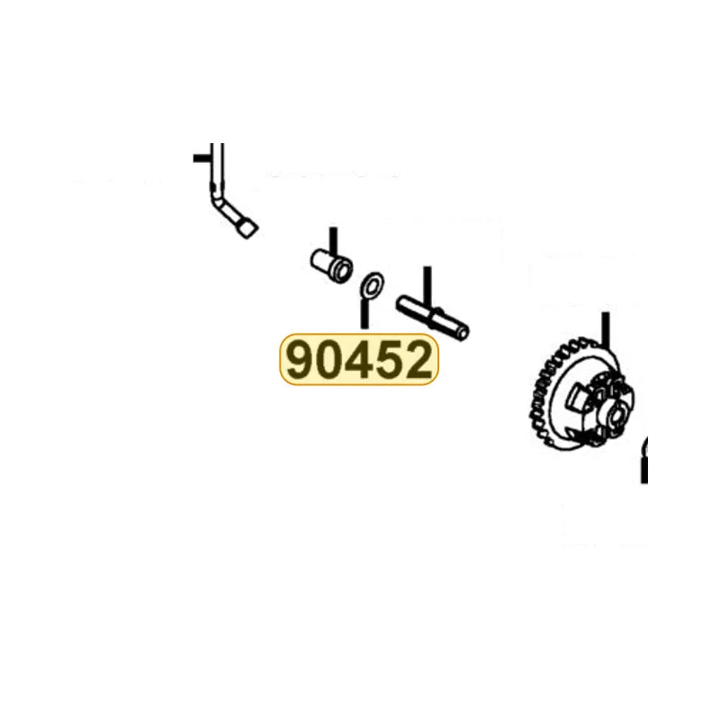 90452-LLH6-M30 WASHER THRUST 6MM — diagram cutout