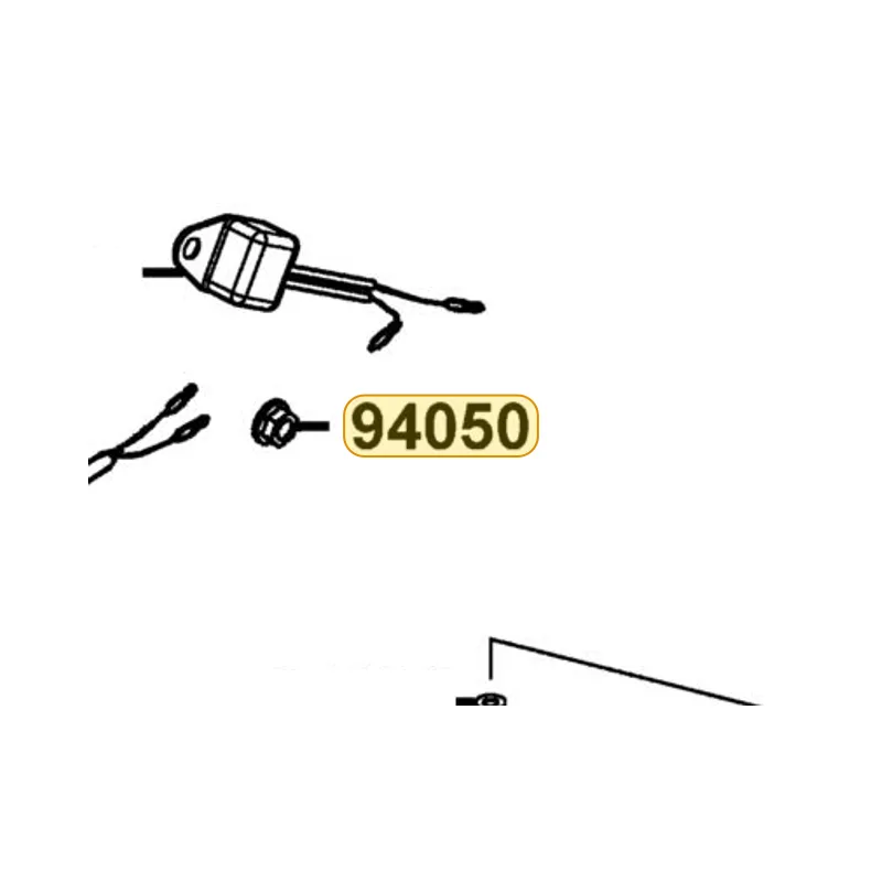 94050-10000 NUT FLANGE 10MM — diagram cutout