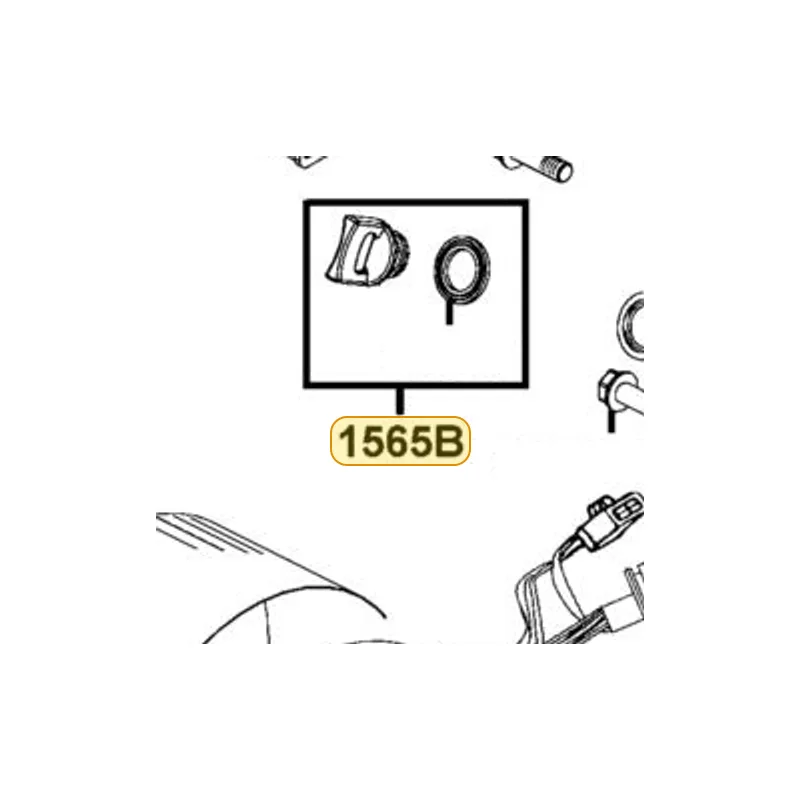 1565B-LLH7-M30 GAUGE B OIL LEVEL ASSY — diagram cutout