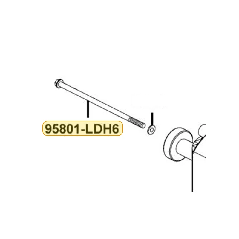 95801-LDH6-900 BOLT FLANGE 8x225 — diagram cutout