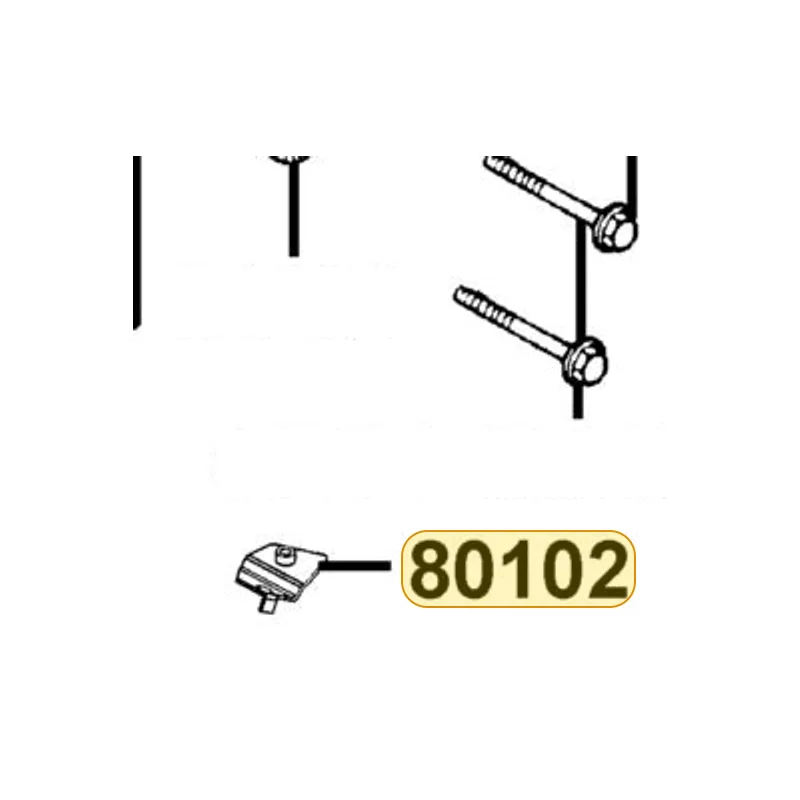 80102-LHM9-E10 STAY A RR TIRE FENDER — diagram cutout