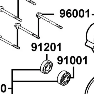 91201-KNBN-C00 OIL SEAL 15.6*25.5*7 — diagram cutout