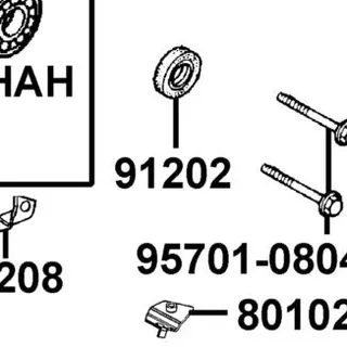 91202-KNBN-C00 OIL SEAL 20*31*7 — diagram cutout