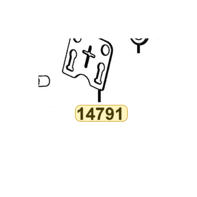 14791-LLH7-M30 PLATE PUSH ROD GUIDE — diagram cutout