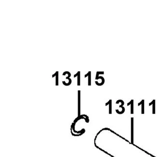 13115-1F56-C00 CLIP PISTON PIN 12MM — diagram cutout