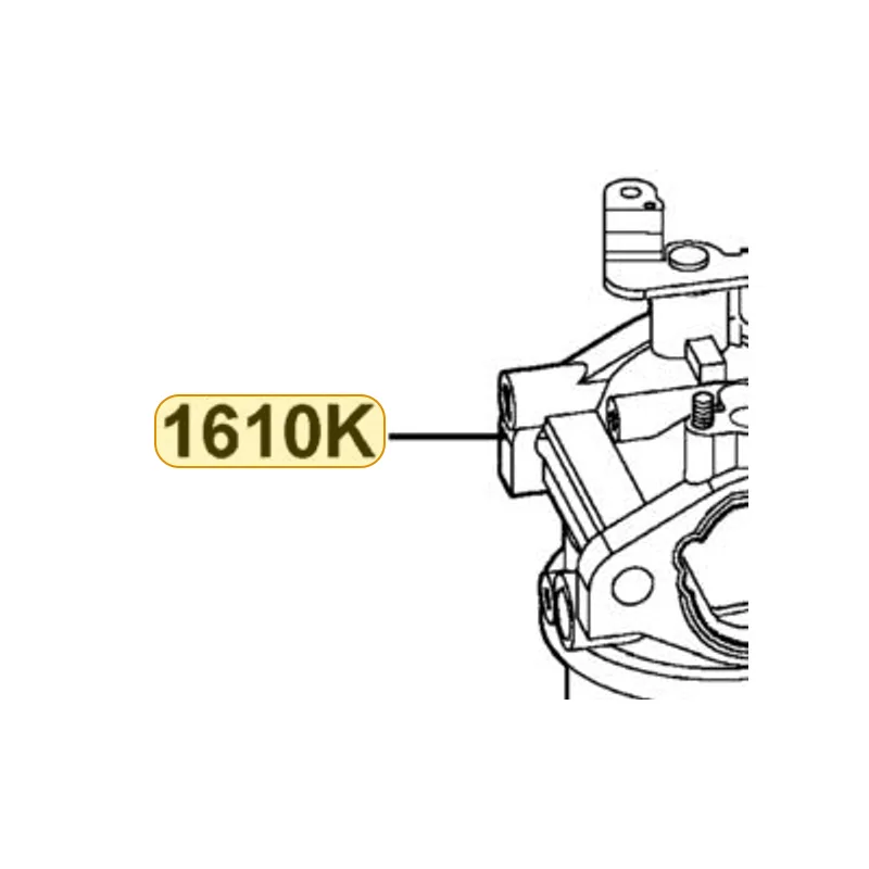 1610K-LDH5-900 CARBURETOR ASSY — diagram cutout