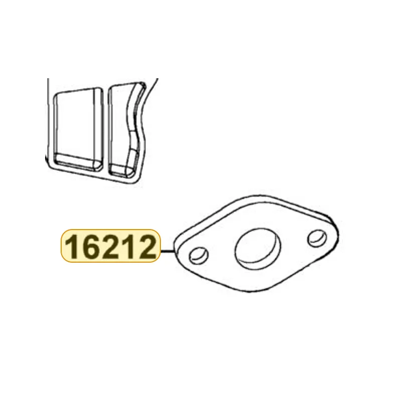 16212-LLH7-M30 PLATE INSULATOR CARB — diagram cutout