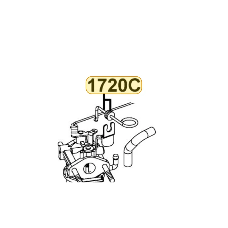 1720C-LDH5-900 "WIRE. CHOKE ASSY." — diagram cutout