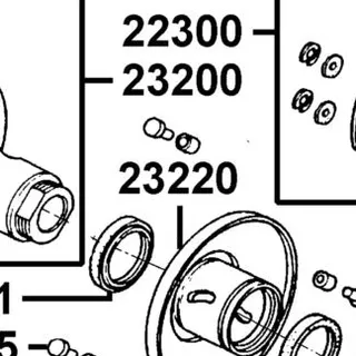 23220-GKAK-C00 FACE COMP DRIVEN H1 — diagram cutout