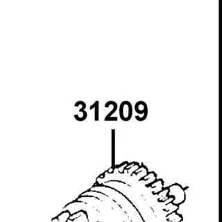 31209-GKAK-C00 PINION ASSY STARTER — diagram cutout