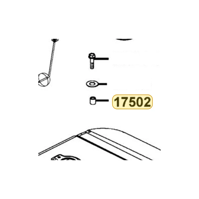 17502-LDH5-900 "COLLAR.FUEL TANK" — diagram cutout