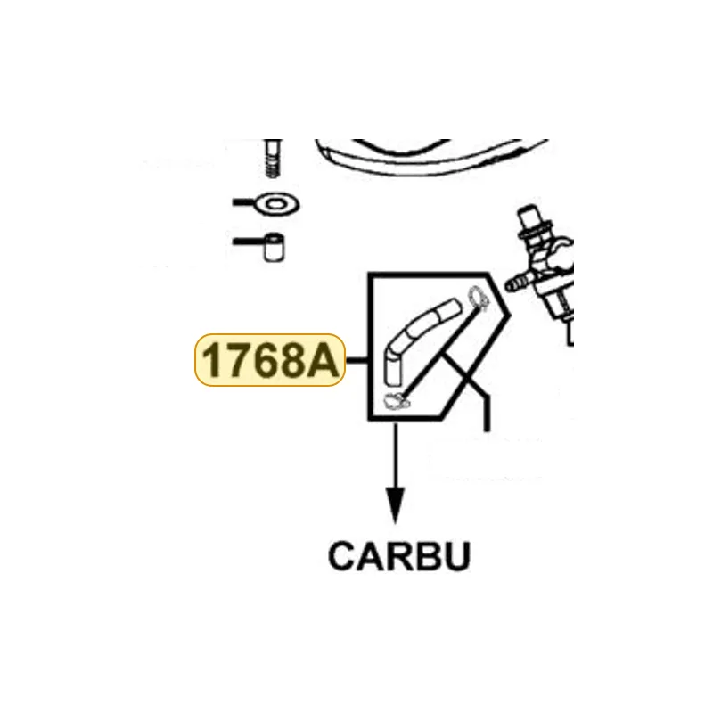 1768A-LDH5-900 "TUBE ASSY.. FUEL" — diagram cutout