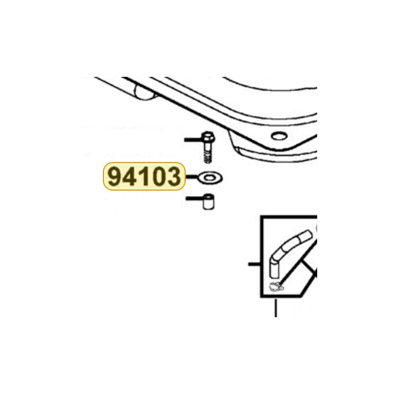 94103-LDH5-900 WASHER PLAIN 6MM (K) — diagram cutout