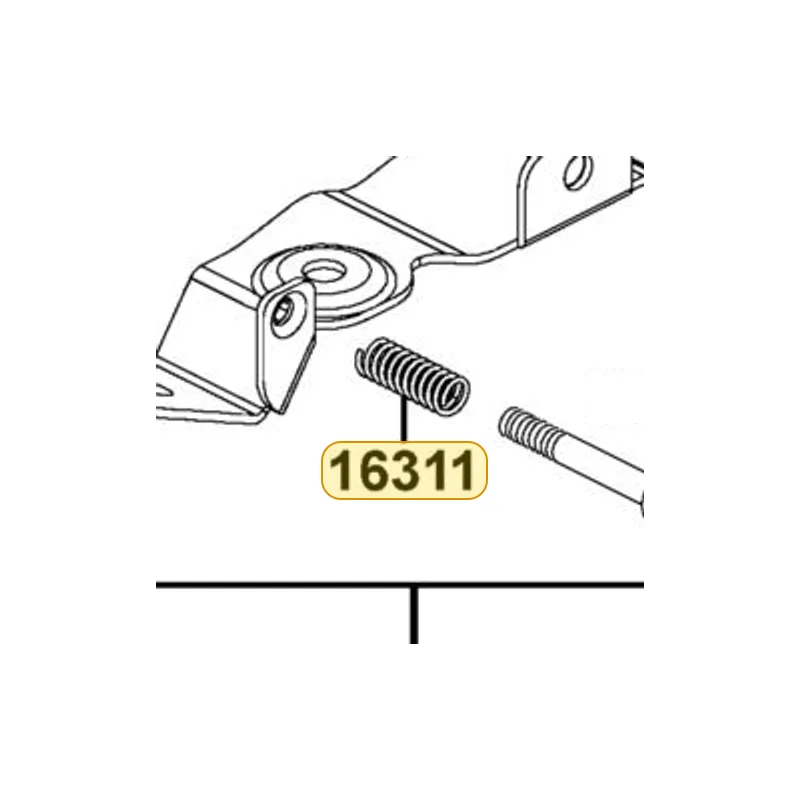 16311-LLH6-M30 SPG A CARBURETOR — diagram cutout