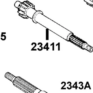 23411-KEB7-C00 SHAFT DRIVE — diagram cutout