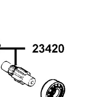 23420-KEB7-C00 SHAFT COMP COUNTER — diagram cutout