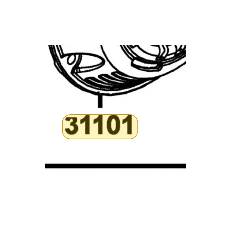 31101-LLH7-M30 COVER RECOIL STARTER — diagram cutout