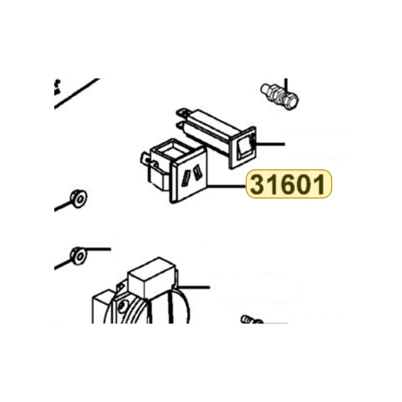 31601-LDH5-900 "SOCKET COMP 12V/8.3A.DC " — diagram cutout