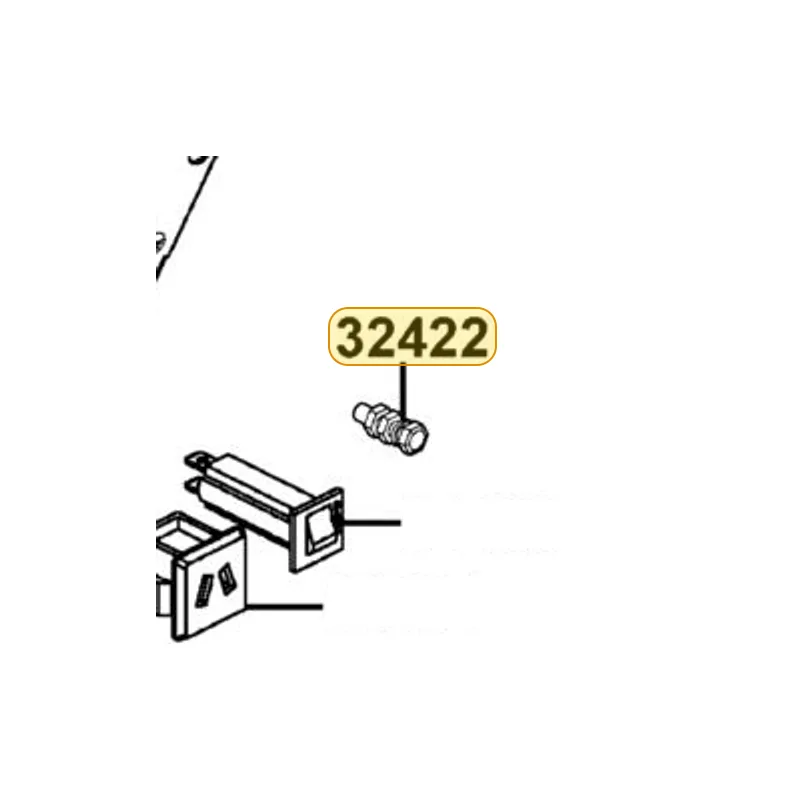32422-LDH5-900 EARTH TERMINAL — diagram cutout