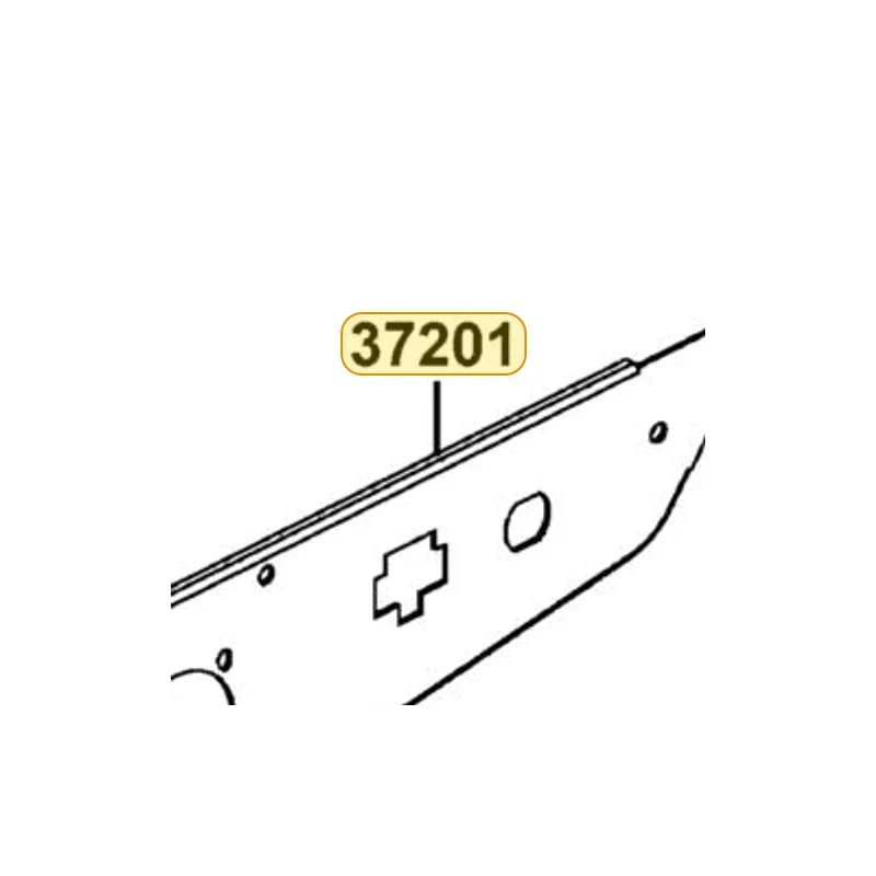 37201-LDH5-E00 ELEC PANEL UNIT — diagram cutout