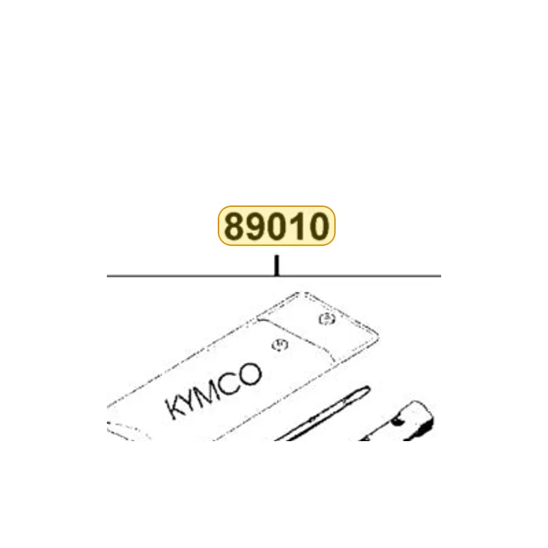 89010-LDH5-900 TOOL SET **(0) — diagram cutout