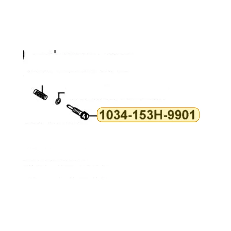 1034-153H-9901 STOP SCREW — diagram cutout