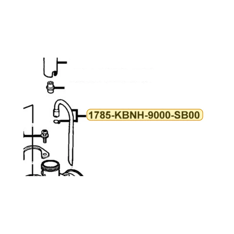 D19KT-004-2100 TUBE SET (A.V) — diagram cutout