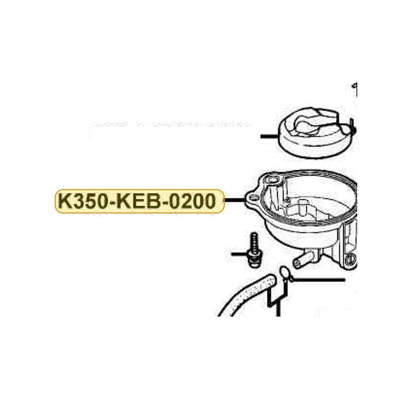 K350-KEB-0200 FLOAT CHAMBER SET — diagram cutout