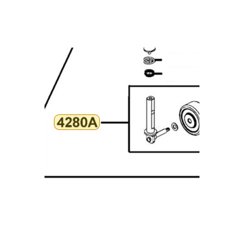 4280A-LDH5-900 AUX.WHEEL ASSY. — diagram cutout